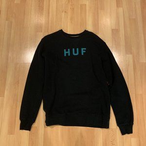 HUF Black Sweater Size Large
